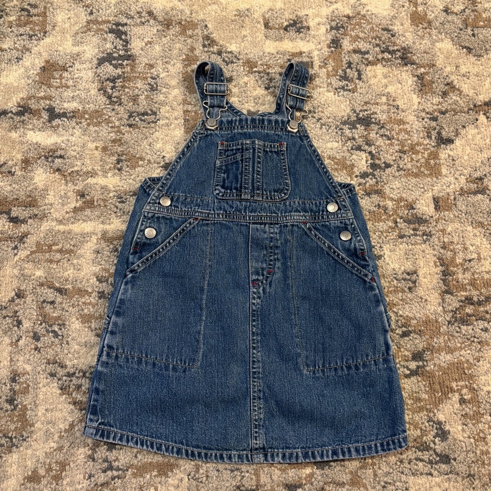 Old Navy Y2K Kids Denim Overall Dress